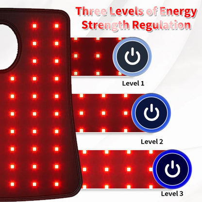 Red&Infrared Light Therapy Arm Leg Belt for 660 &850 nm Red Light Wrap for Arm Calf Pain Relief & Muscle Recovery Therapy Device