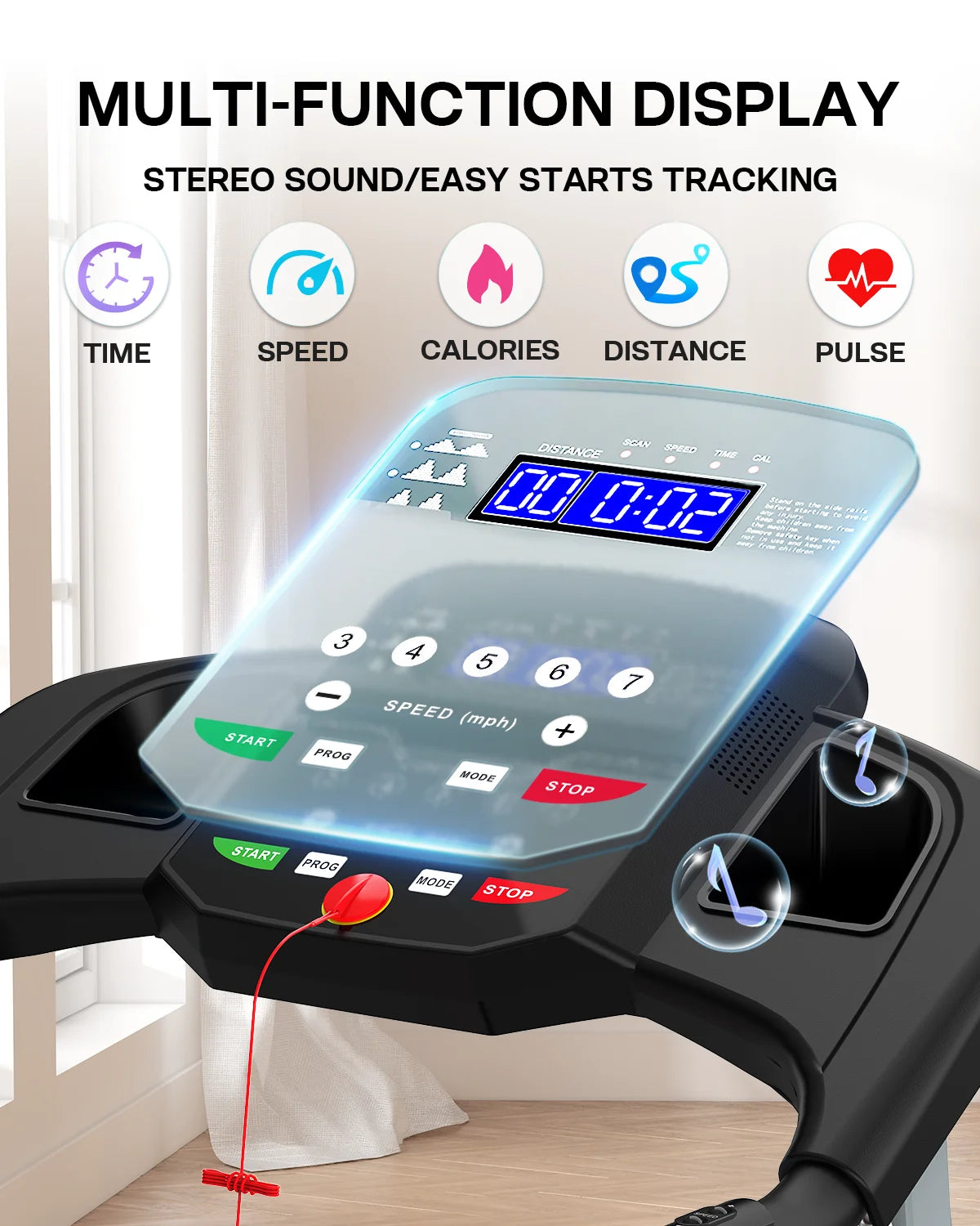 3 Level Incline Ready To Ship Running Machine USA Folding Treadmill Under Desk Walking Pad Foldable Mini Treadmill