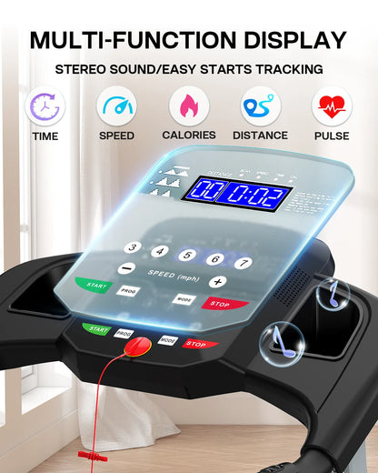 3 Level Incline Ready To Ship Running Machine USA Folding Treadmill Under Desk Walking Pad Foldable Mini Treadmill