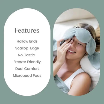 Weighted Sleeping Gravity Eye Mask Relaxation Pressure Sleep Eye Mask Gentle For Travel Light Blocking Eye Blindfold Sleep mask