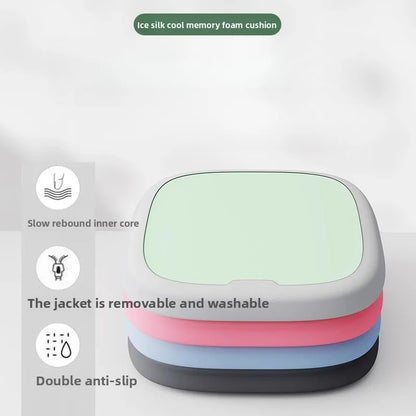 Memory Foam Car Seat Cushions With Lumbar Support Are Suitable for Car And Office Seat Cushions Providing A Cool And Breathable