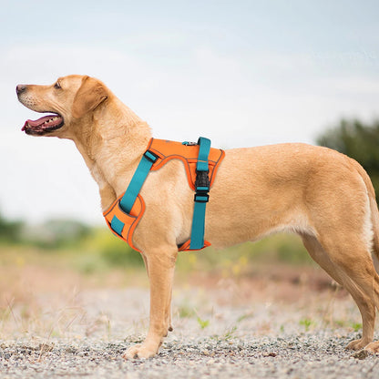 No Pull Dog Harness Nylon Reflective Dog Harnesses Vest Easy Control Handle for Small Medium Large Dogs Labrador Training