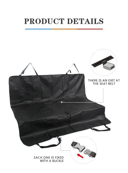 Waterproof Pet Dog Car Seat Cover Protector Foldable Heavy Duty Pet Dog Hammock Car Seat Cover Waterproof Scratchproof Nonslip