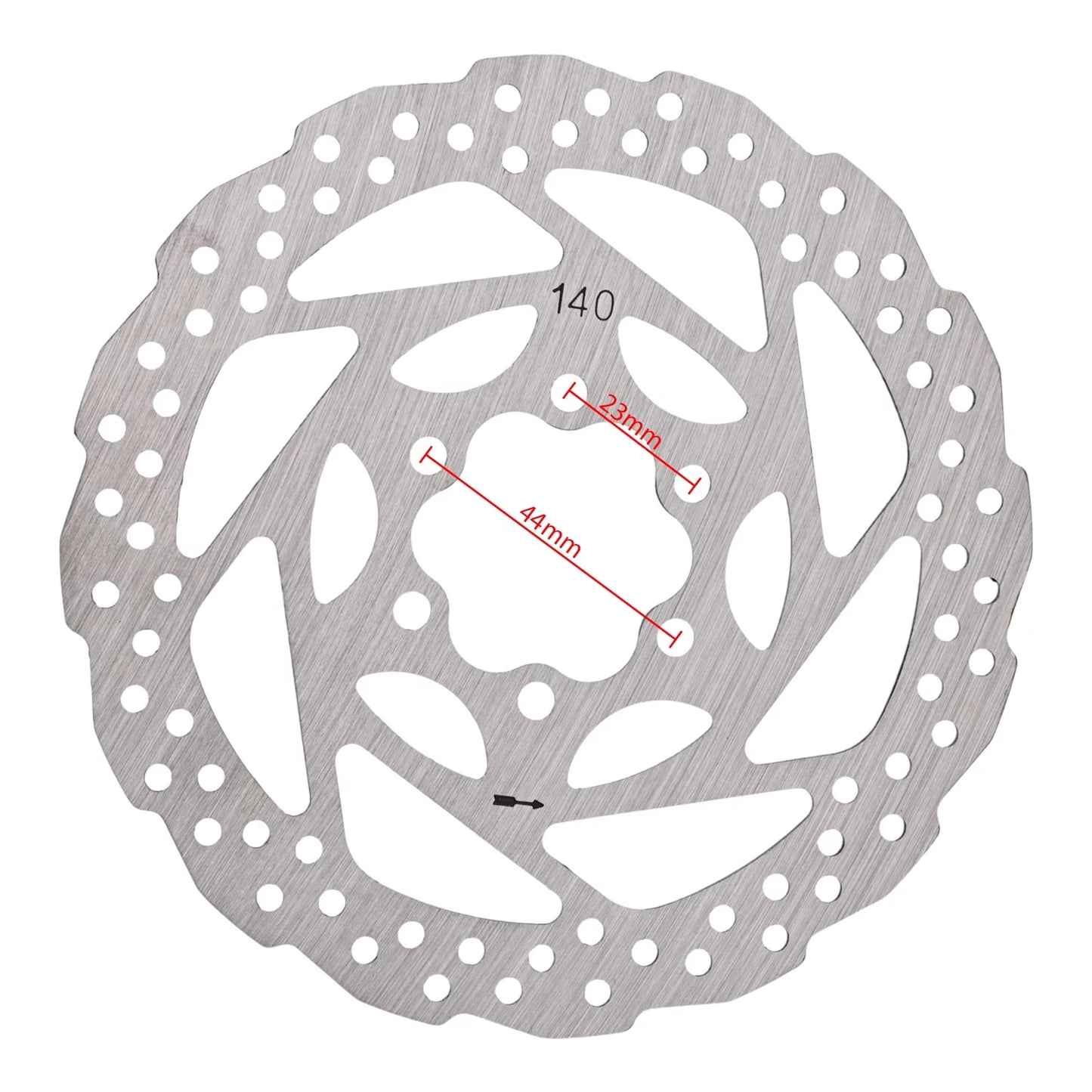 Brake Disc For KuKirin G2 Master G3 G4 Electric Scooter Disc Brake Rotor Stainless Steel 140mm With 6 Screws Accessories