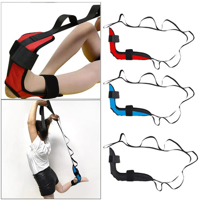 Stretching Strap for Physical Therapy Calf Leg Foot Belt Fitness Exerciser Assisted Ankle Stretcher Rehabilitation Training