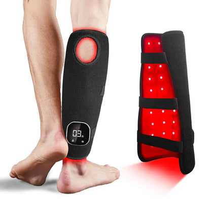 Red&Infrared Light Therapy Arm Leg Belt for 660 &850 nm Red Light Wrap for Arm Calf Pain Relief & Muscle Recovery Therapy Device