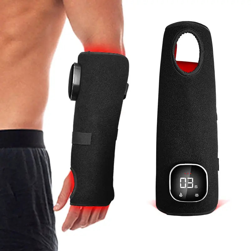Red&Infrared Light Therapy Arm Leg Belt for 660 &850 nm Red Light Wrap for Arm Calf Pain Relief & Muscle Recovery Therapy Device