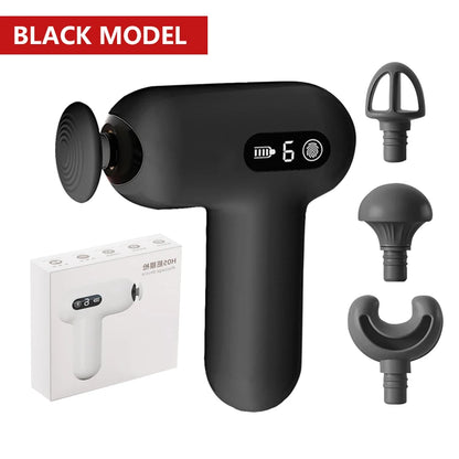 Mini Electric Massage Gun Portable Muscle Relaxation Slimming Fitness Enhancement Shaping Impact Massager for Relaxation
