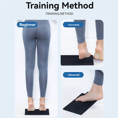 Ankle Strength Trainer Foot Arch Stretcher Adjustable Portable Toe Exercise Device for Athletes Gym Workouts EVA Training Board