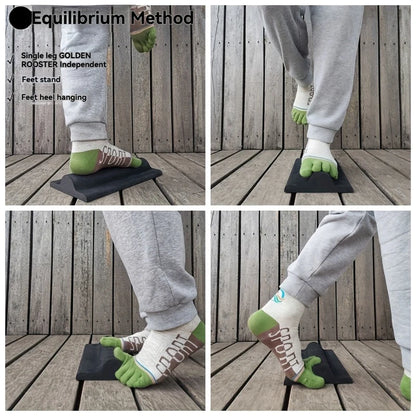 Ankle Strength Trainer Foot Arch Stretcher Adjustable Portable Toe Exercise Device for Athletes Gym Workouts EVA Training Board