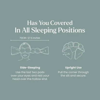 Weighted Sleeping Gravity Eye Mask Relaxation Pressure Sleep Eye Mask Gentle For Travel Light Blocking Eye Blindfold Sleep mask