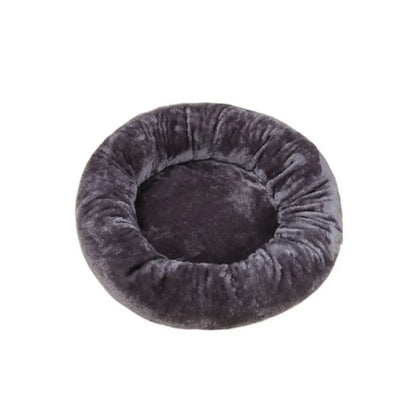 Pet Bed Comfortable Donut Round Dog Kennel Soft Washable Dog Cat Cushion Bed Warm Puppy Kitten House